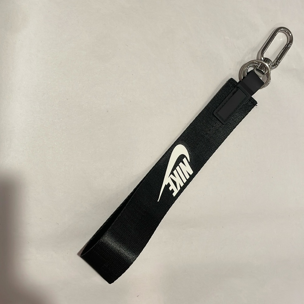 New Large Black keychain-key fob‎